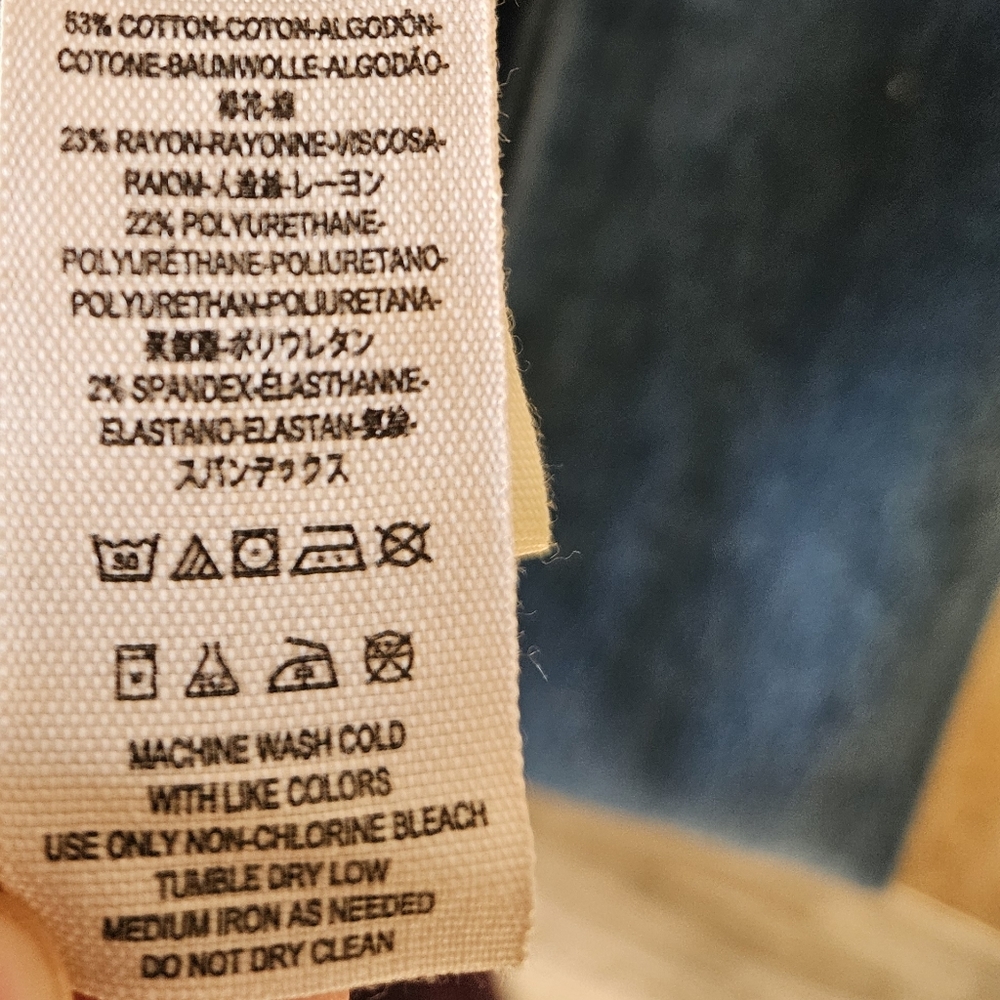 Free People Dynomite Stretch Denim Button Long Sleeve Pocket Mini Dress Medium - Picture 8 of 10